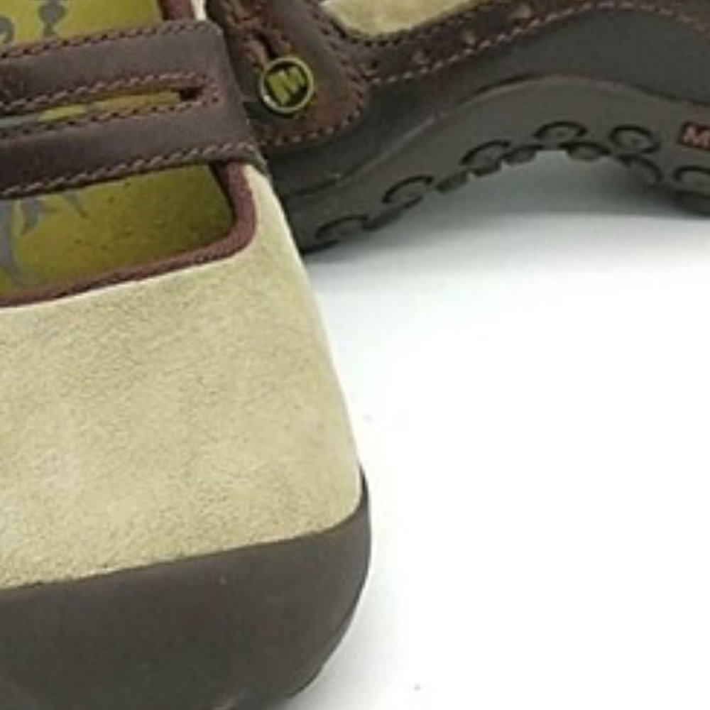 Merrell Plaza "Bandeau" Suede Mary Jane Hiking Shoes - Picture 7 of 16